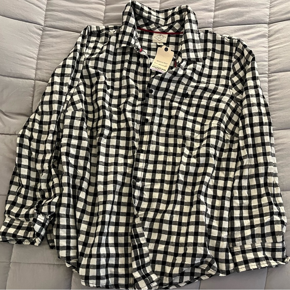 Women’s Checkered Flannel, St John’s Bay